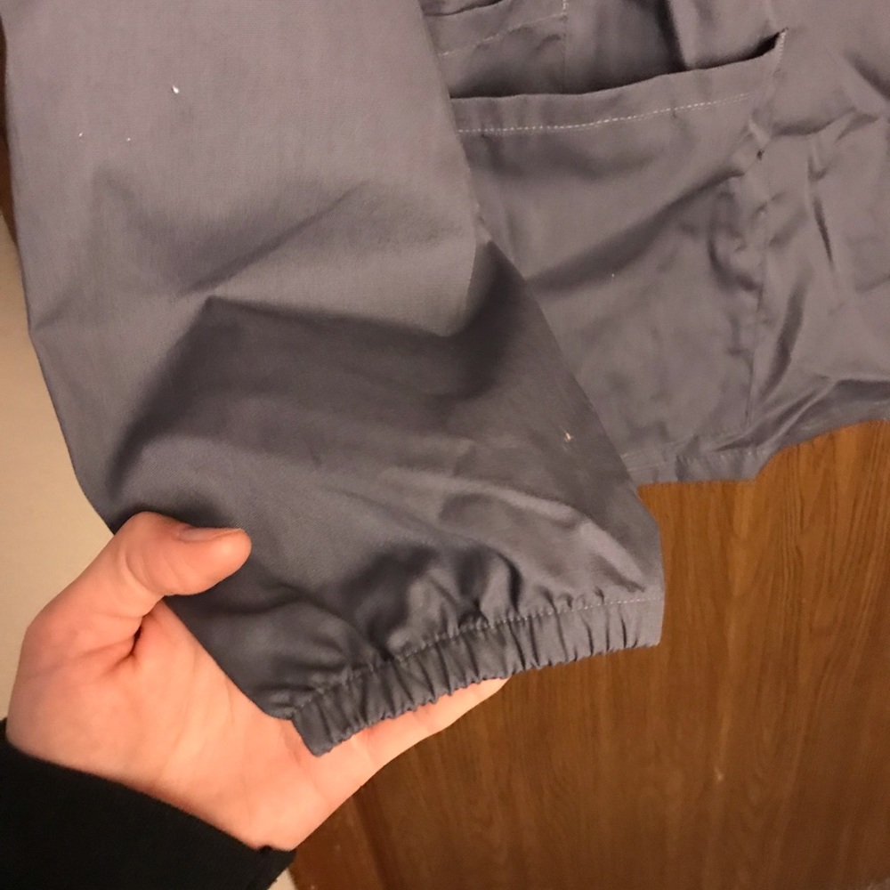 Slate Gray Scrub Jacket - Picture 2 of 5